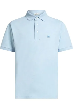 Etro Polo Con Motivo Paisley Jacquard