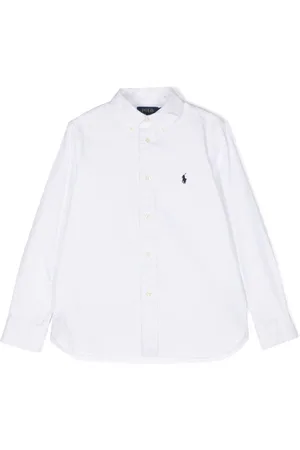 Ralph Lauren Camicia In Cotone Logo