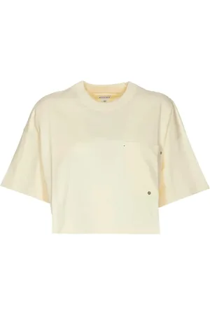 Bottega Veneta T-Shirt Crop In Heavy Japanese Jersey
