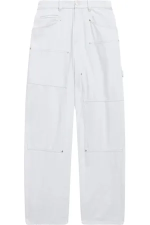 Marant Etoile Jeans Ophra Con Gamba Ampia In Denim Sottile