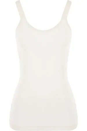 Bottega Veneta Top In Cotone Leggero Taglio Slim
