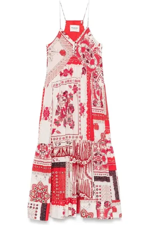Marant Etoile Abito Midi Sabba Con Spalline