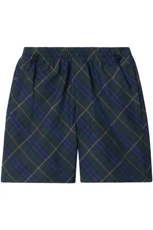 Burberry Pantaloncini In Twill Check