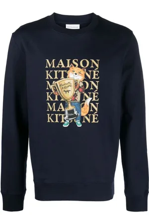 Maison Kitsuné Felpa In Cotone Fox Champion