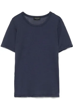 Roberto Collina T-Shirt In Misto Cotone Semitrasparente