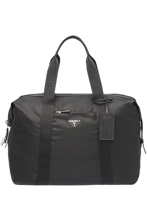 Prada Sacca Da Viaggio In Re-Nylon E Saffiano