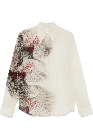 DRIES VAN NOTEN Camicia Chowy Con Applicazioni E Stampa