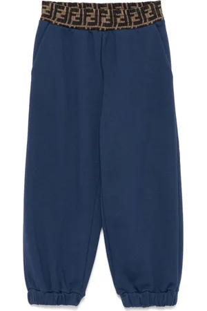 Fendi Pantaloni Sportivo Con Elastico Ff