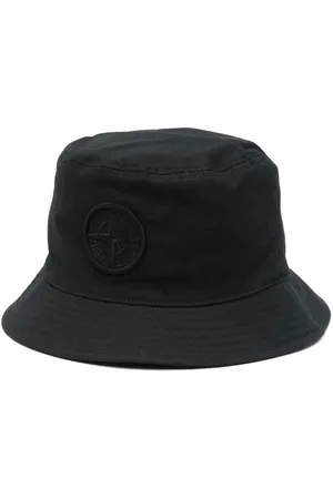 Stone Island Cappello Bucket Con Logo Compass
