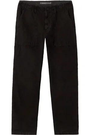 Stone Island Pantaloni Fatigue In Tela Di Cotone