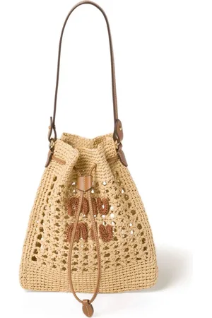 Miu Miu Mini Borsa In Tessuto Intrecciato