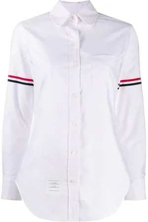 Thom Browne Camicia Armband A Righe Oxford
