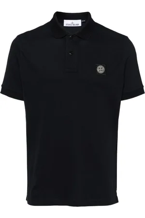 Stone Island Polo Slim Fit In Cotone Piqué Stretch