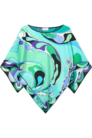 Puccini Blusa Stampa Orchidee A Maniche Corte