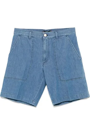 Pantaloni Torino Bermuda Hip Hop In Denim