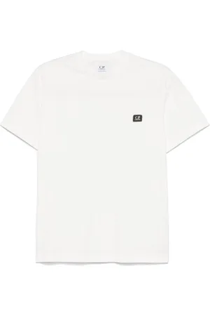 C.P. Company T-Shirt In Jersey Di Cotone Con Logo