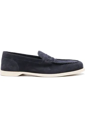JOHN LOBB Mocassini Casual Pace In Pelle Scamosciata