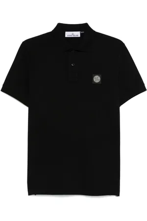 Stone Island Polo Slim Fit In Cotone Piqué Stretch