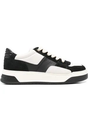 Hogan Sneakers Chamallow Bicolore In Nappa E Pelle Scamosciata