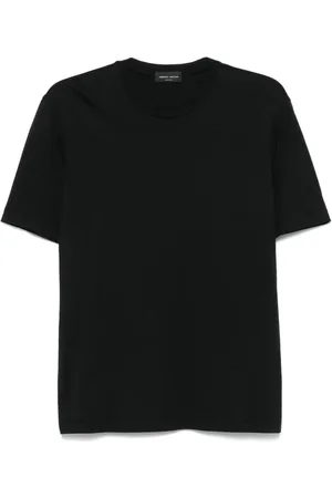 Roberto Collina T-Shirt Girocollo In Cotone