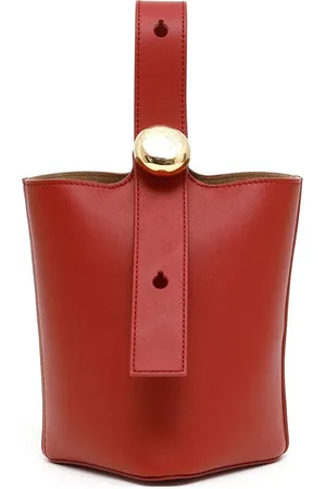 Loewe Borsa Pebble Bucket Mini In Pelle Liscia
