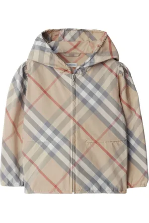 Burberry Giacca Leggera Con Cappuccio