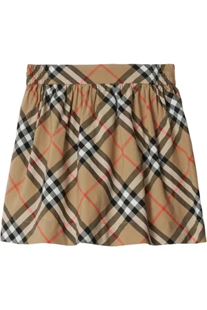 Burberry Gonna In Cotone Check