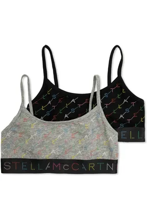 Stella McCartney Set Da 2 Top Con Stampa Logo