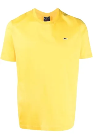 Paul & Shark T-Shirt In Cotone Con Patch Logo