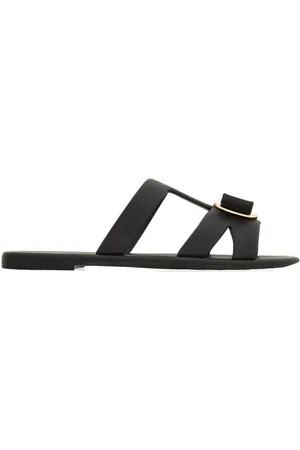 Salvatore Ferragamo Slides New Vara In Gomma