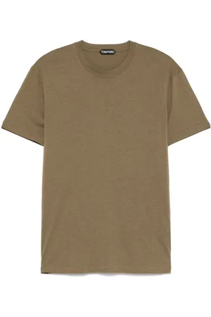 Tom Ford T-Shirt Regular Fit In Lyocell E Cotone
