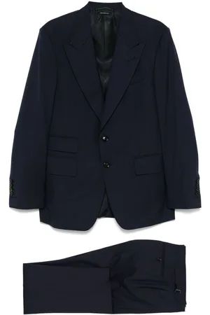 Tom Ford Abito Shelton Monopetto In Lana