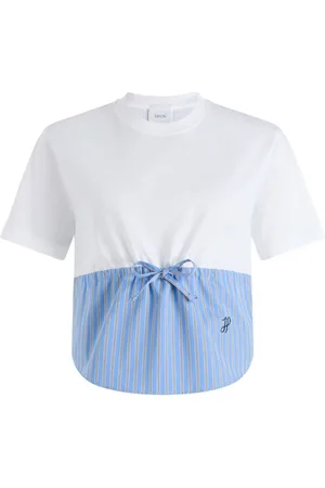 Patou T-Shirt A Pannelli Con Coulisse In Vita