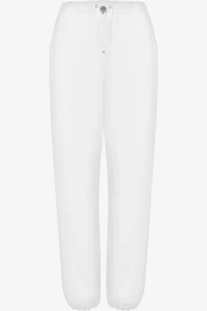 Moschino Stretch technical cotton trousers