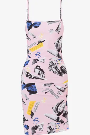 Moschino Lycra dress Punk Print