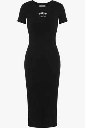 Moschino Ribbed stretch cotton dress