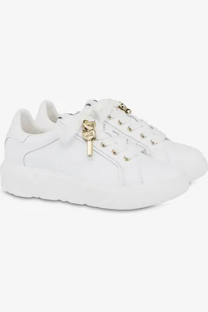 Moschino Calfskin sneakers Heart Love