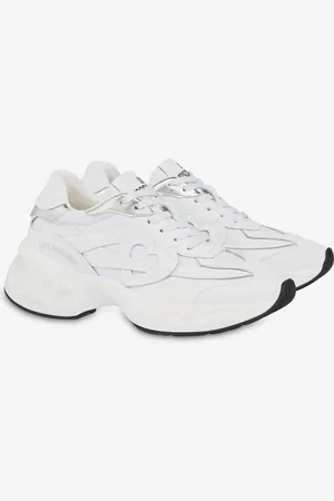 Moschino Calfskin sneakers Crystal Love