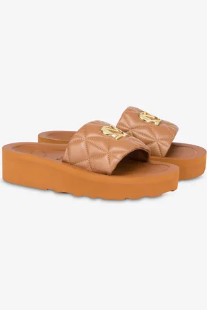 Moschino Nappa sandals LM Monogram