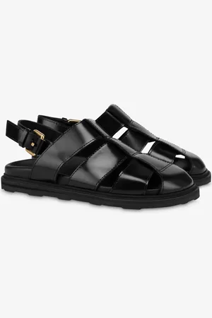 Moschino Sandals in brushed calf leather Sporty