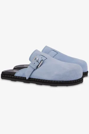 Moschino Suede Mules