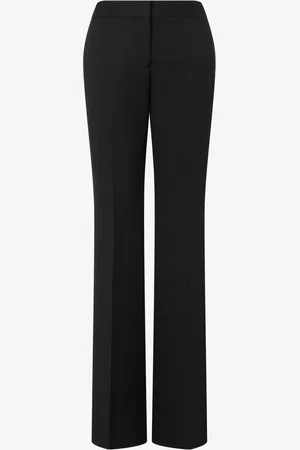 Moschino Diagonal wool-blend and nylon pants