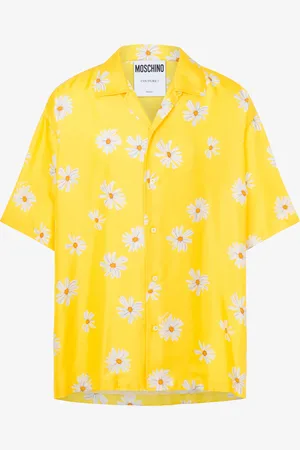 Moschino Satin Shirt Allover Daisy