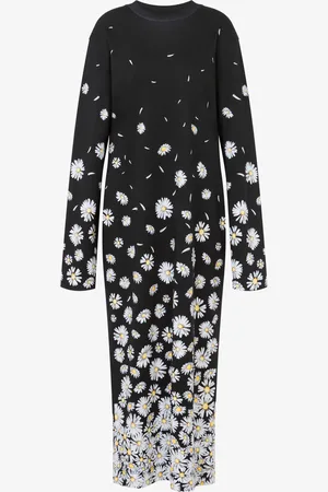 Moschino Long Interlock Dress Daisy Degradé