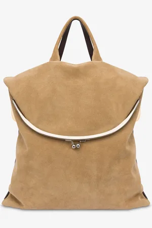 Moschino Suede and Leather Double Bag
