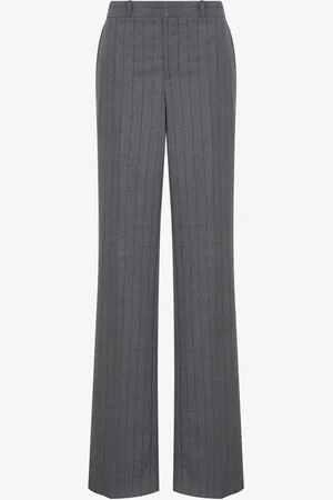 Moschino Wool Pinstripe Trousers