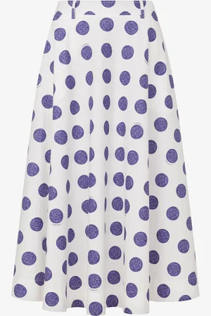Moschino Biro Polka Dots poplin skirt