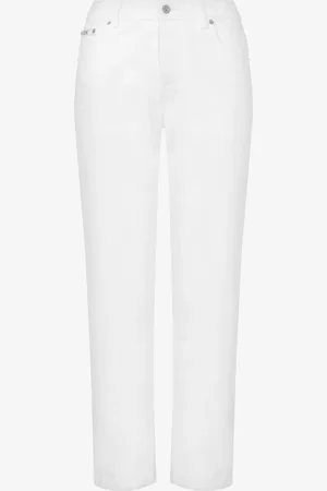Moschino Cropped Cotton Bull Trousers