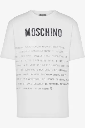 Moschino T-shirt Message Print