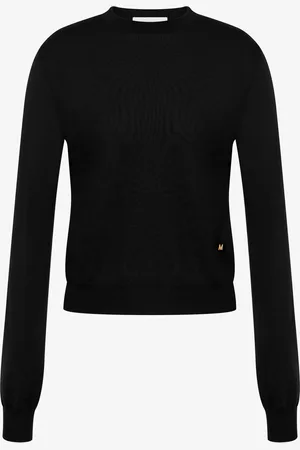 Moschino Wool and Silk Pullover Golden M